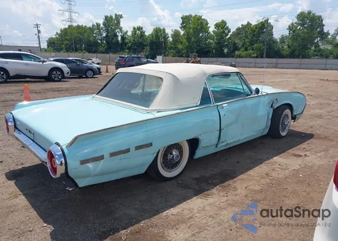 1962 Ford Thunderbird from USA, damaged, VIN 0000002Y85Z168701